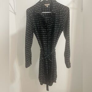 Banana Republic XOXO dress black